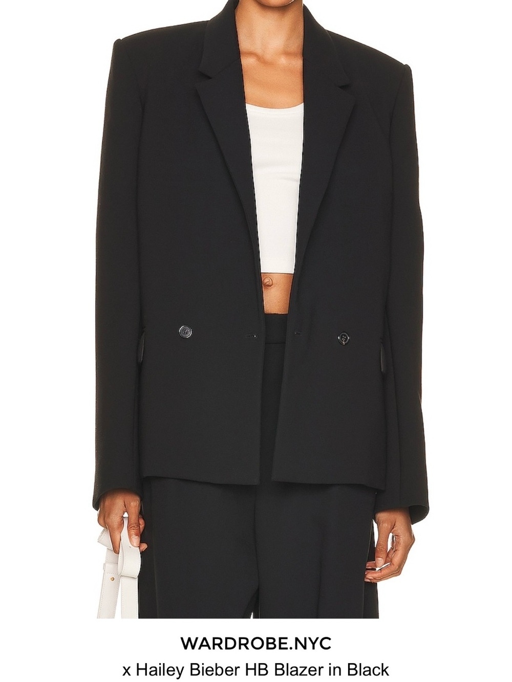 WARDROBE.NYC Black Double-Breasted Blazer